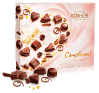 ROSHEN Chocolate Assortment Gift Box ""Complement"" #5862, 145g*8