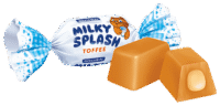 ROSHEN Loose Condies Toffee  Milky Splash #8803 (Kosher&Halal)11.02lb(2.2lb*5)