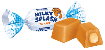 ROSHEN Loose Condies Toffee  Milky Splash #8803 (Kosher&Halal)11.02lb(2.2lb*5)