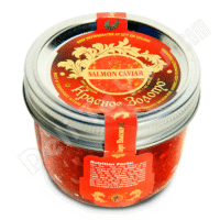 RED PEARL CAVIAR Krasnoe Zoloto (glass) (Kosher) 200g*12