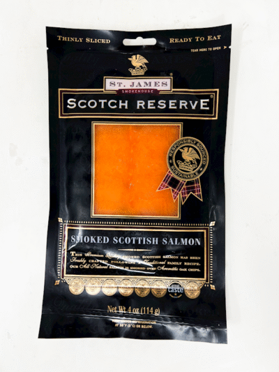 ST. JAMES Scotch Reserve Smoked Salmon (Kosher) 4oz*12