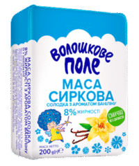 VOLOSHKOVE POLE Sweet Farmer's Cheese Mass With Vanilla 200g*20