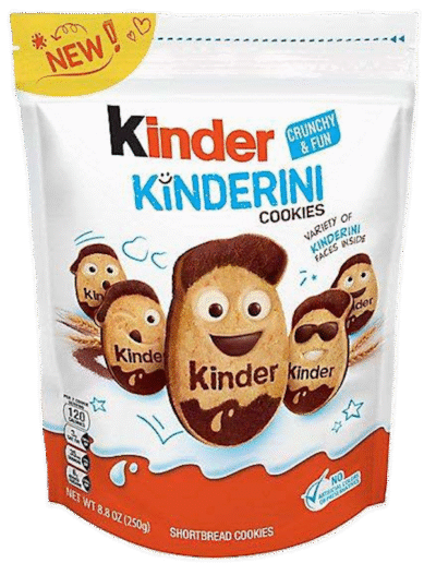 KINDER Chocolate Cookies Kinderini 250g*10