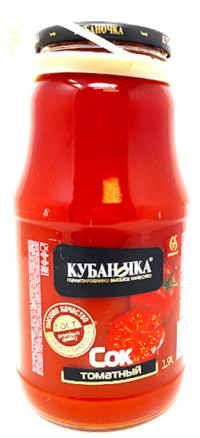 KUBANOCHKA Tomato Juice 1.9L*6