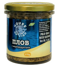HOUSE OF FISH Pilaf w/Seafood 270g*24