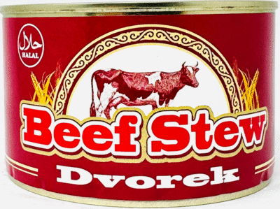 DVOREK Beef Tushonka (Halal) 400g*12
