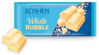 ROSHEN Aerated White Chocolate #4351(Kosher&Halal) 80g*20