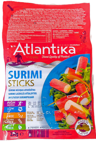 ATLANTIKA Surimi Crab Sticks 250g*20