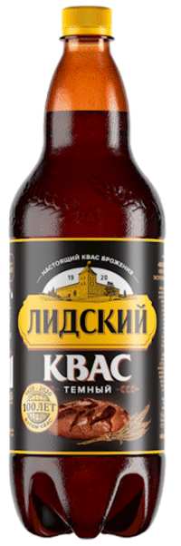 LIDSKIY Kvas Temniy (LIVE FERMENTED) 1L*12