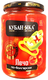 KUBANOCHKA Bulgarian Letcho 720g*8