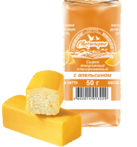 SVITLOGOR'E Orange Glazed Cheesecake 23% w/Orange Filling 50g*12(#110)