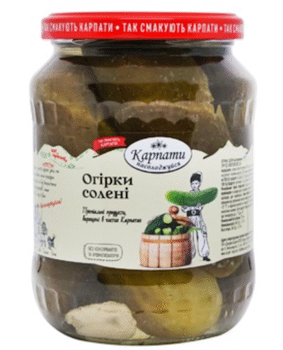 KARPAT Salted Cucumbers 680g*6
