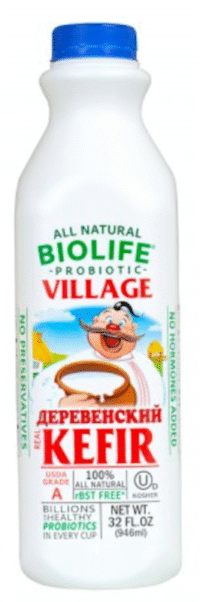 BIOLIFE Kefir Village Probiotic (Kosher) 32oz*12