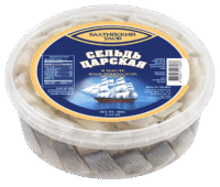 BALTIYSKIY ULOV Herring Fillet-Piece Po Tsarsky 500g*12