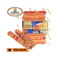 ANDY'S Chicken Frankfurters V/P ~20lb (20*1lb)