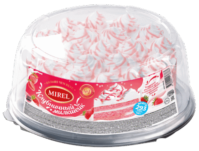 MIREL Cake Strawberry Milkshake 650g*6