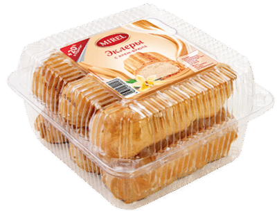 MIREL Eclairs w/Creme Brulee Filling 180g*18