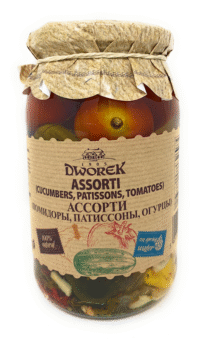 DWOREK Assorted (Tomatoes, Cucumbers, Patissons) 900g*8