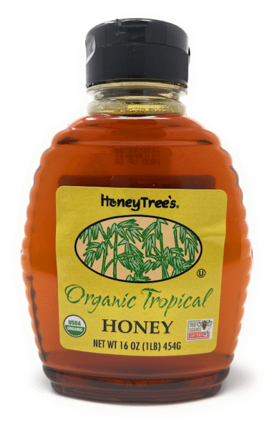 HONEY TREE Honey Organic Tropical 454g(16oz)*6