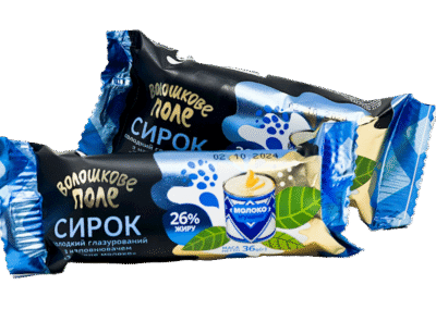 VOLOSHKOVE POLE Choco Glazed Cheesecake w/Condensed Milk Filling 36g*30