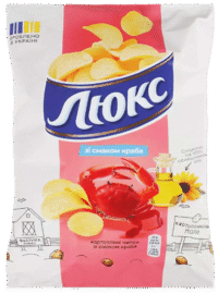 LUX Potato Chips Crab Flavor 125g*22