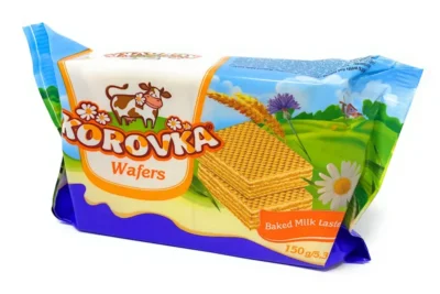 KOROVKA Wafers w/Baked Milk Taste 150g*22