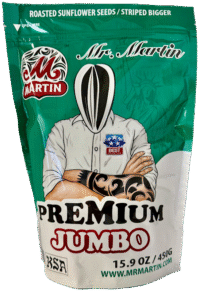 MR. MARTIN Premium JUMBO Sunflower Seeds Unsalted (Kosher) 450g*12