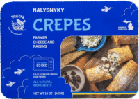 PTASHKA Crepes Farmer Cheese & Raisins 425g*8