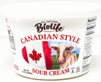 BIOLIFE Sour Cream Canadian (Kosher) 1lb*12