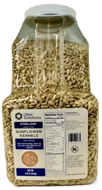 OLEIC SOLUTIONS Sunflower Kernels (Ready to eat) Kosher 5lb*4