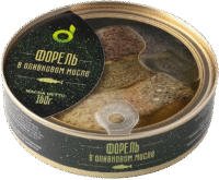 ECO FOOD Rainbow Trout In Olive Oil 160g*24 E/O