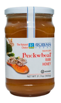 RUBAN Raw Buckwheat Honey 900g*6