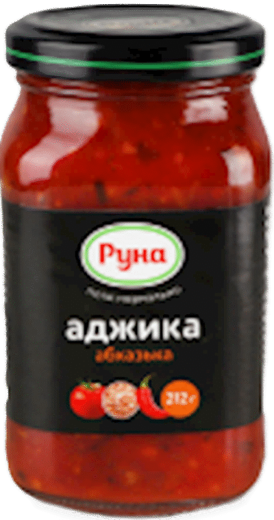 RUNA Sauce Adjika Abkhazian 212g*6
