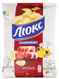 LUX Potato Chips Bacon Flavor 125g*22