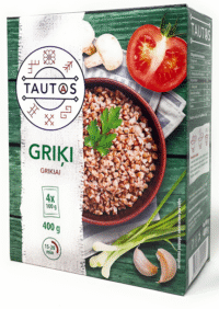 TAUTAS Buckwheat In Boil-Bags 400g*12