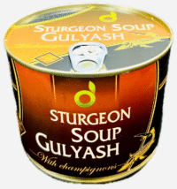 ECO FOOD Gulyash Sturgeon w/Champignon 530g*8 E/O
