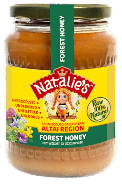 NATALIE'S Altay Wild Forest Honey 908g*12