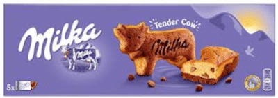 MILKA ""Tender Cow"" Chocolate Cookies 140g*16