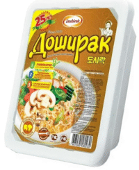 DOSHIRAK Instant Noodles w/Mushroom Taste 90g*24