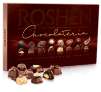 ROSHEN Chocolate Assortment Gift Box ""Chocolateria"" #2335, 194g*8