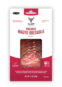 ALEF Uncured Wagyu Bresaola Sliced 3oz*10
