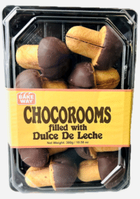 BAKEWAY Chocorooms with Dulce De Leche 300g*20