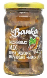 THE BANKA Marinated Mix Mushrooms 314ml*12