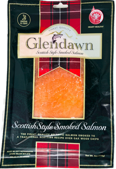 GLENDAWN Scotish Smoked Salmon(Kosher) 4oz*12