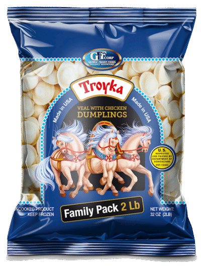 TROYKA Pelmeni Veal with Chicken  2.0lbs*14