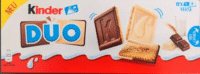 KINDER DUO Biscuit Chocolate 150g*12