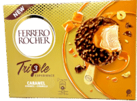 FERRERO 3-Triple Caramel Ice Cream 180ml*8 (3 PACK)#10067