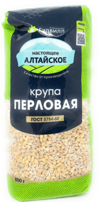 GOODWILL Premium Barley Groats (Perlovaya) ECO 800g*12