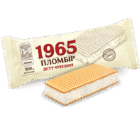 LIMO Ice Cream Sandwich 'Plombir 1965' in Waffer sheets 100g*25 (V5)