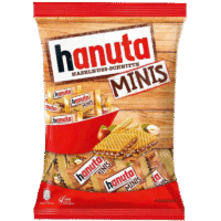 HANUTA Wafers Mini Chocolate 200g*12
